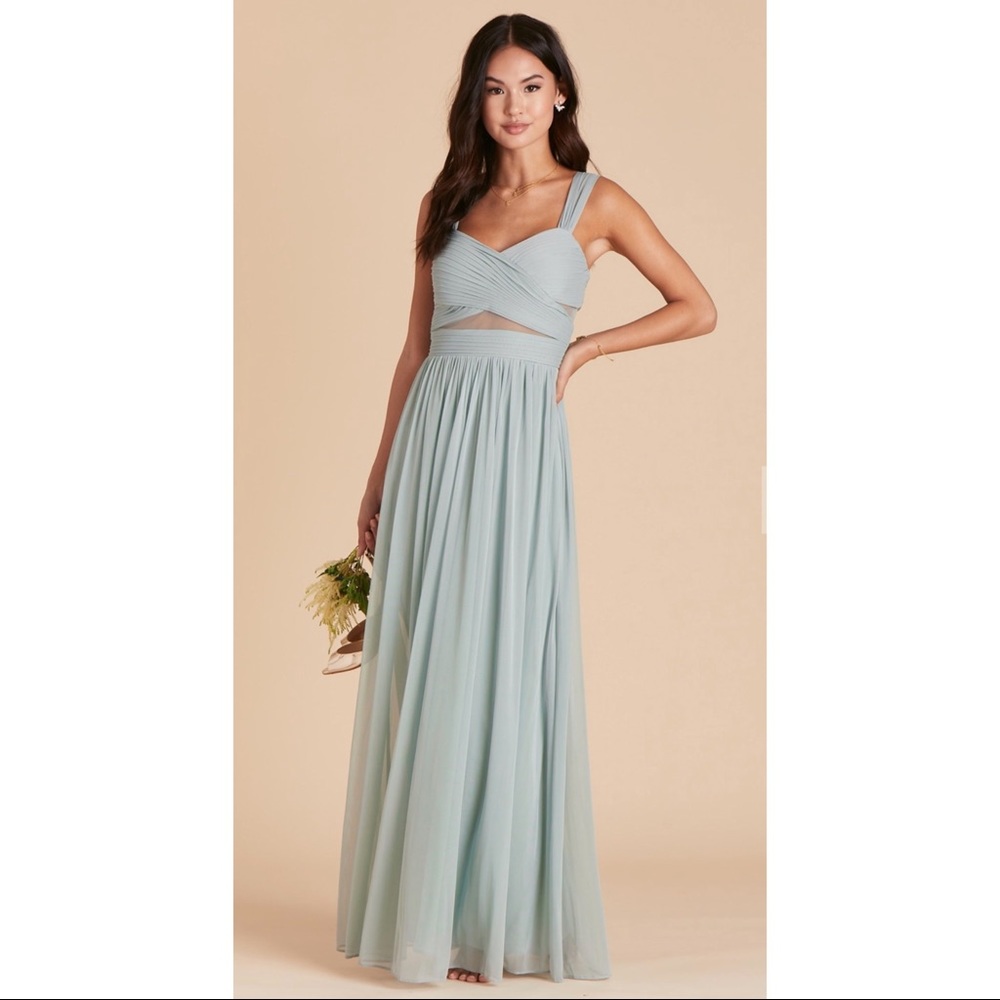 Birdy Grey Bridesmaid Elsye Dress - Sage XS